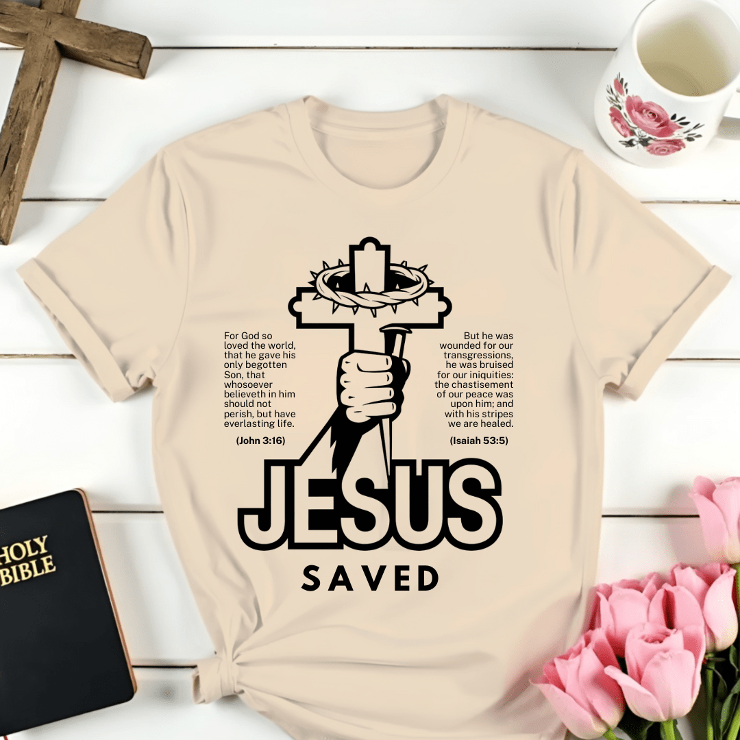 Overcome And Saved T-Shirt - Kozzy Co