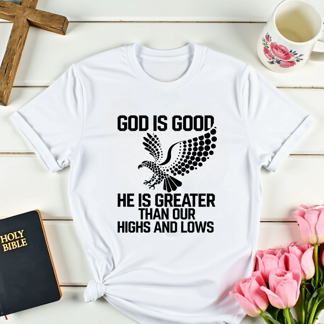 God Is Good Eagle T-Shirt - Kozzy Co