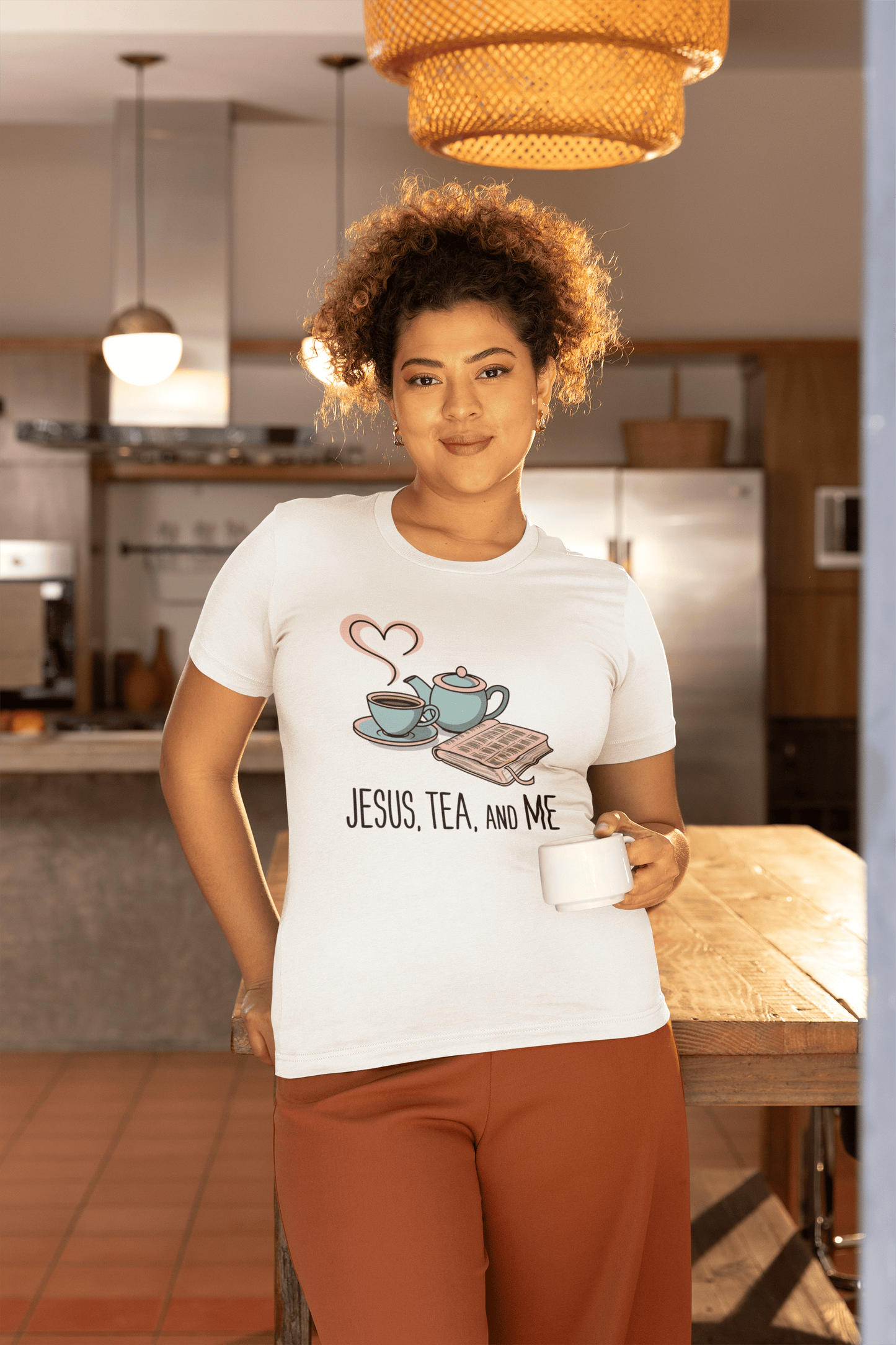 Jesus Me and Tea T-Shirt