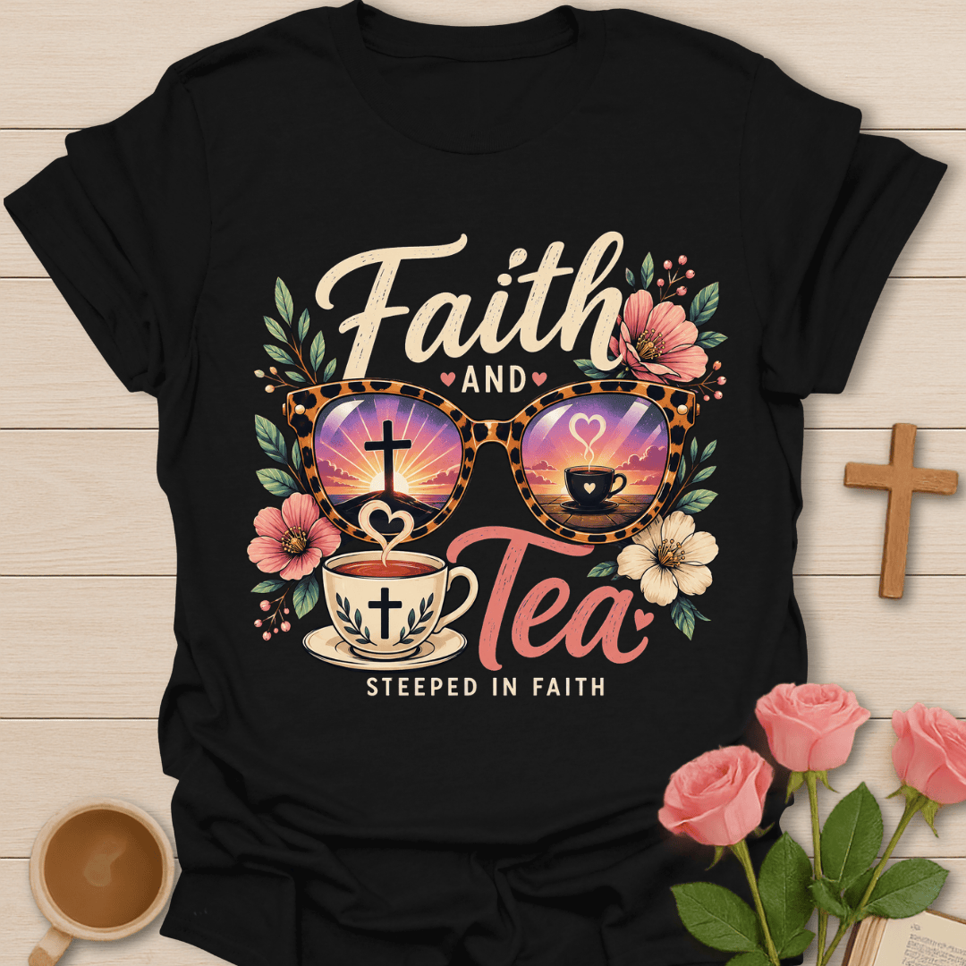 Faith & Tea Summer T-Shirt T-Shirt
