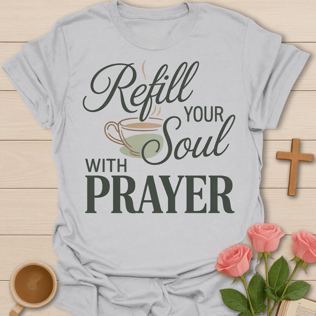 Refill Your Soul Prayer T-Shirt T-Shirt