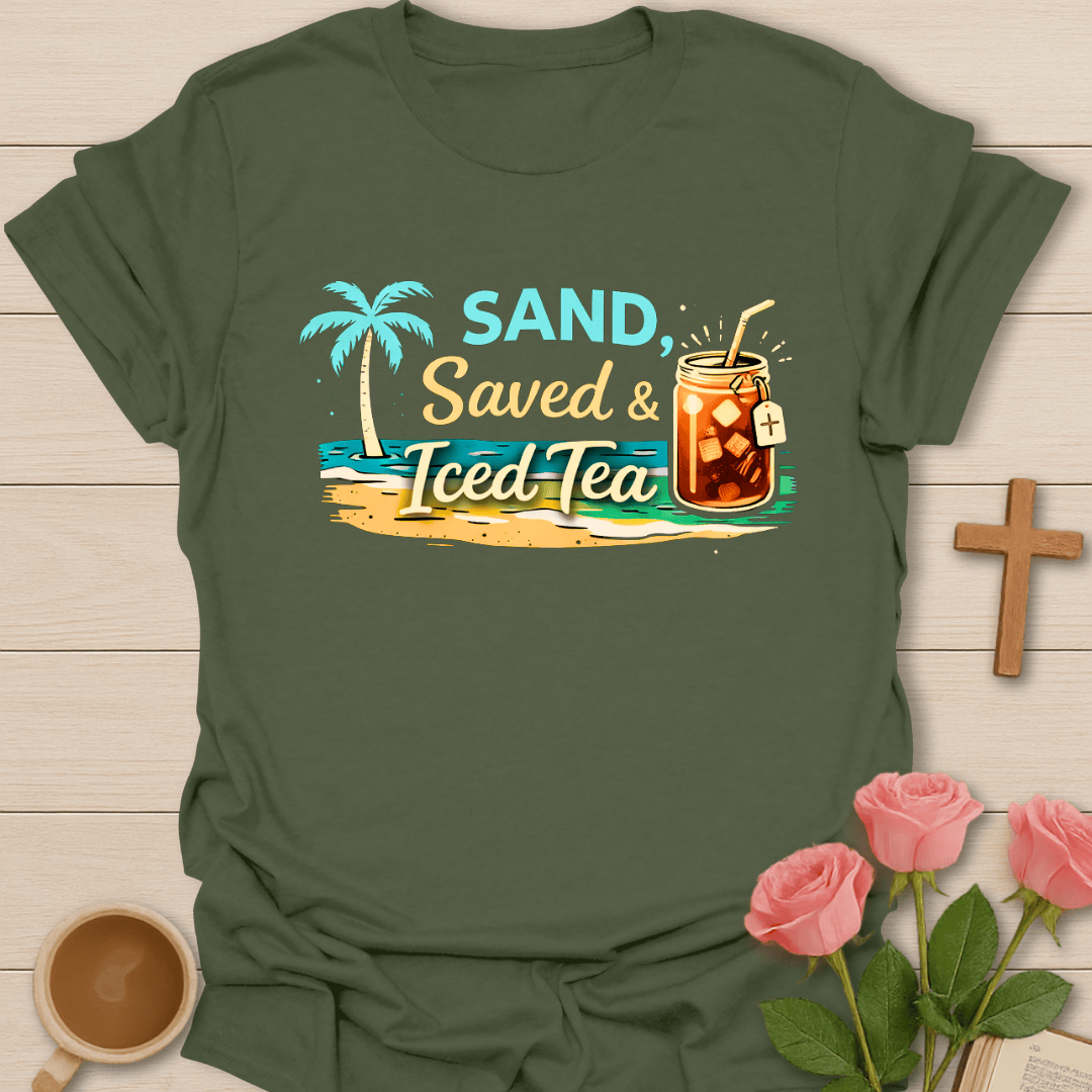 Sand Saved & Ice Tea T-Shirt T-Shirt