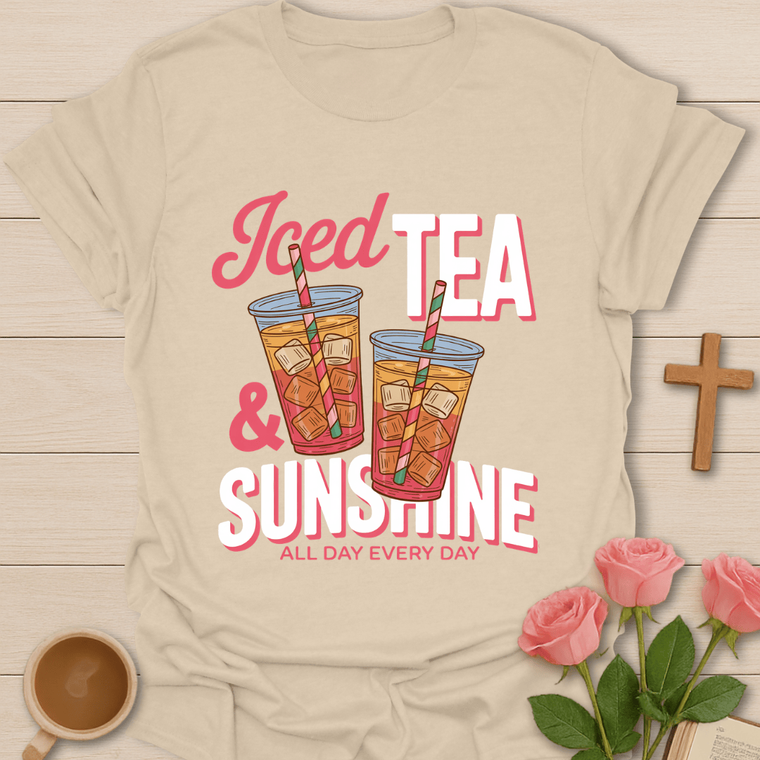 Iced Tea Sunshine Summer T-Shirt T-Shirt