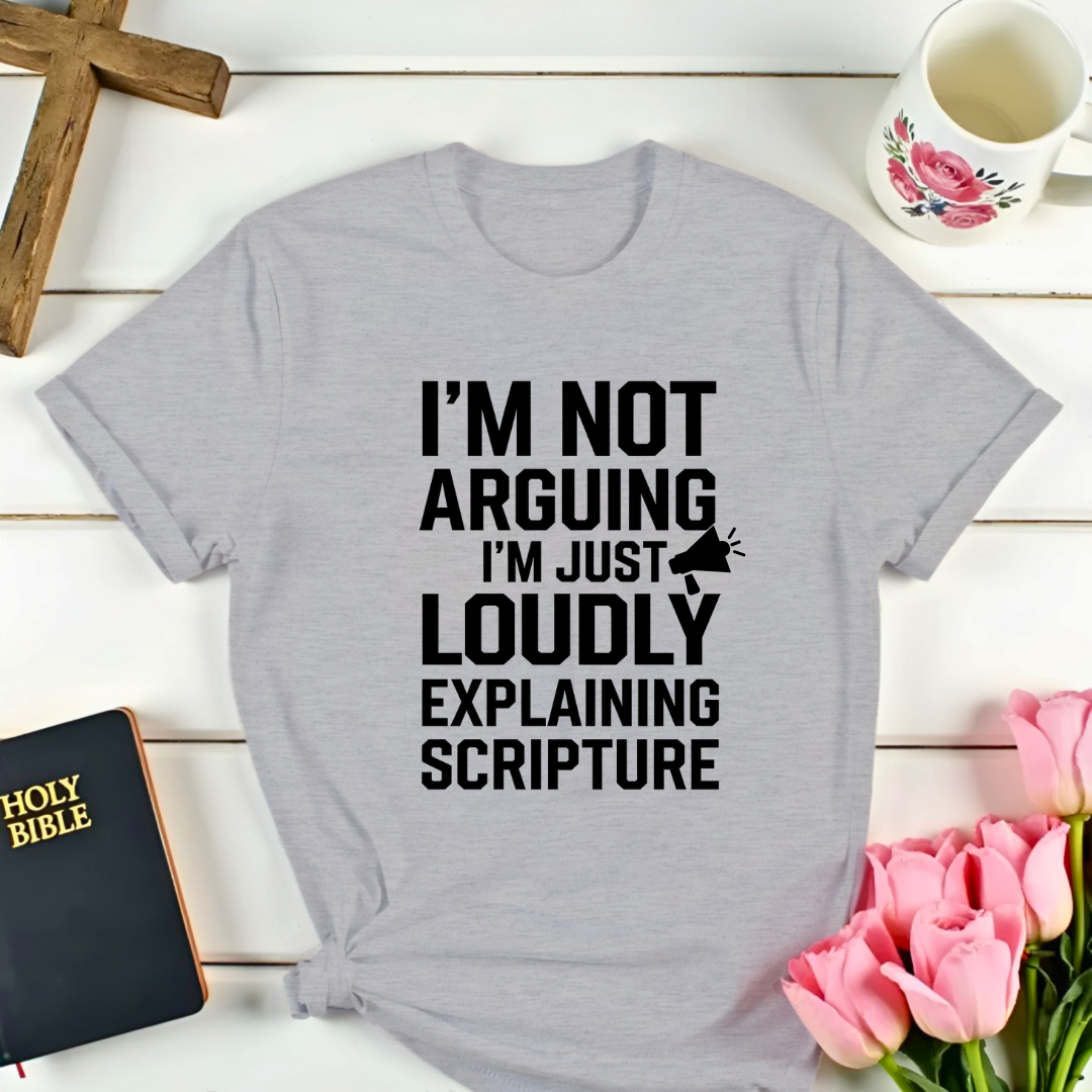 I Not Arguing T-Shirt