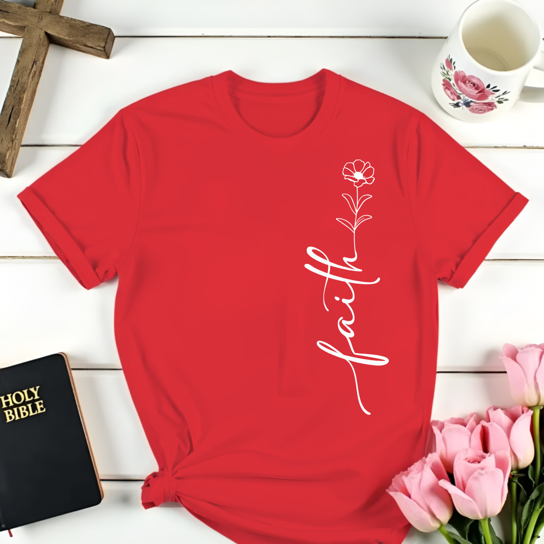Faith Flower T-Shirt