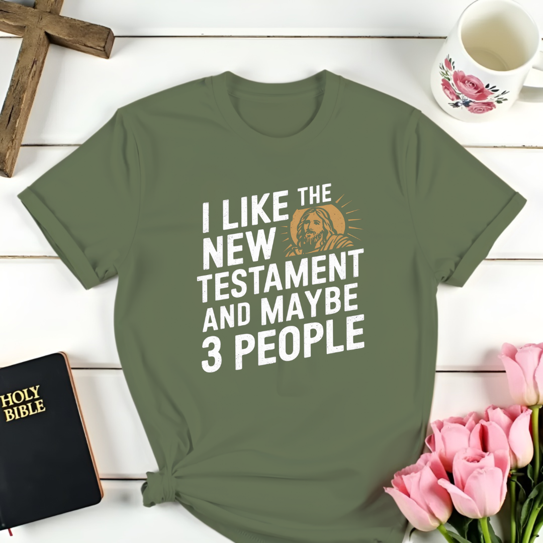 New Testament And 3 People T-Shirt