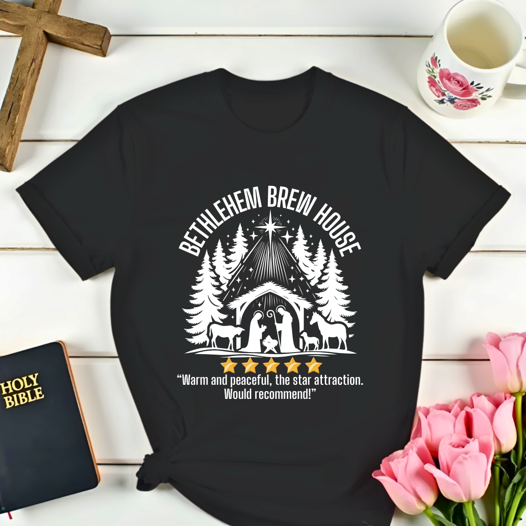 Bethlehem Brew House 5 Star Review T-Shirt