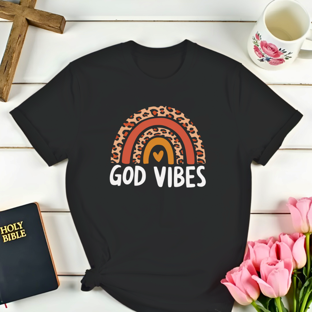 Rainbow Good Vibes T-Shirt