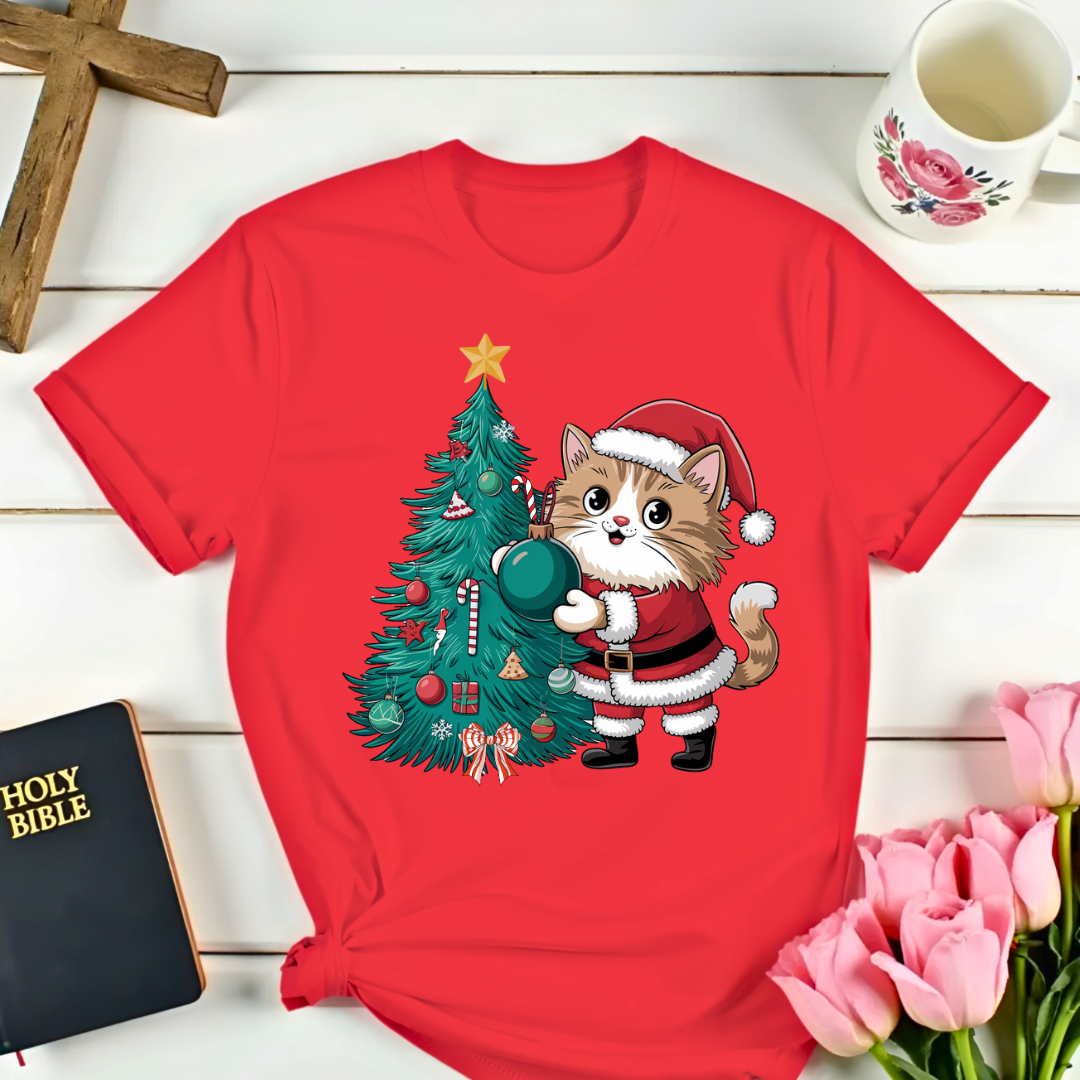 Purry Santa T-Shirt