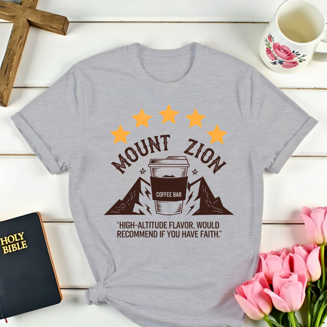 Mount Zion 5 Star Review T-Shirt