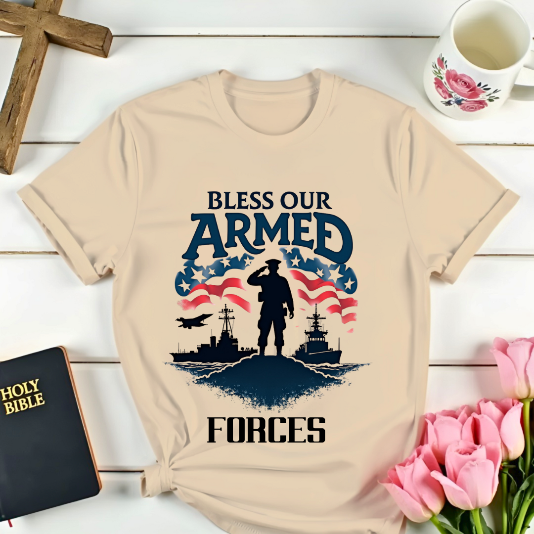 Bless Our Armed Forces T-Shirt