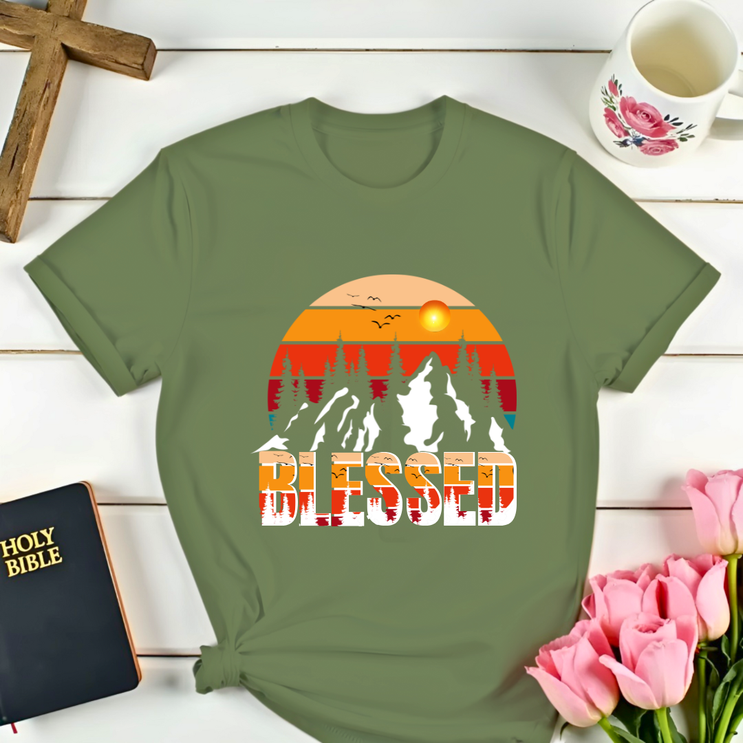 Rocky Mountains Blessed T-shirt