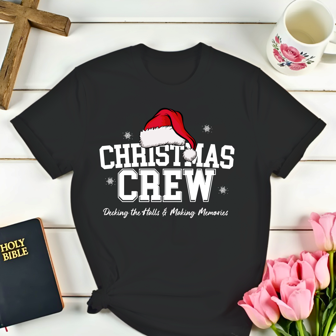 Christmas Crew Deck The Halls T-Shirt