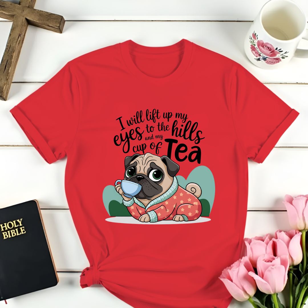 Psalm 121:1 Dog T-Shirt