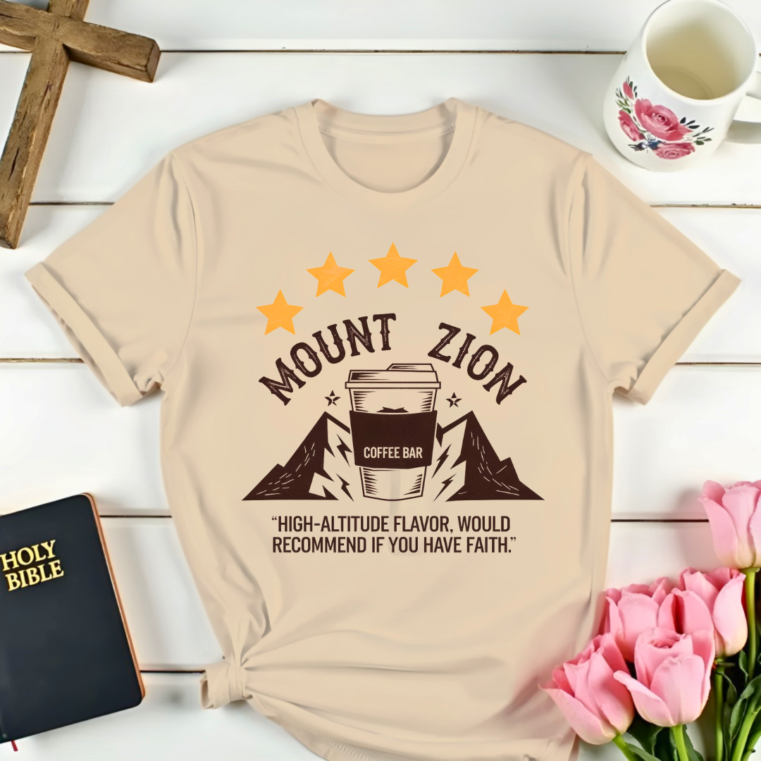 Mount Zion 5 Star Review T-Shirt