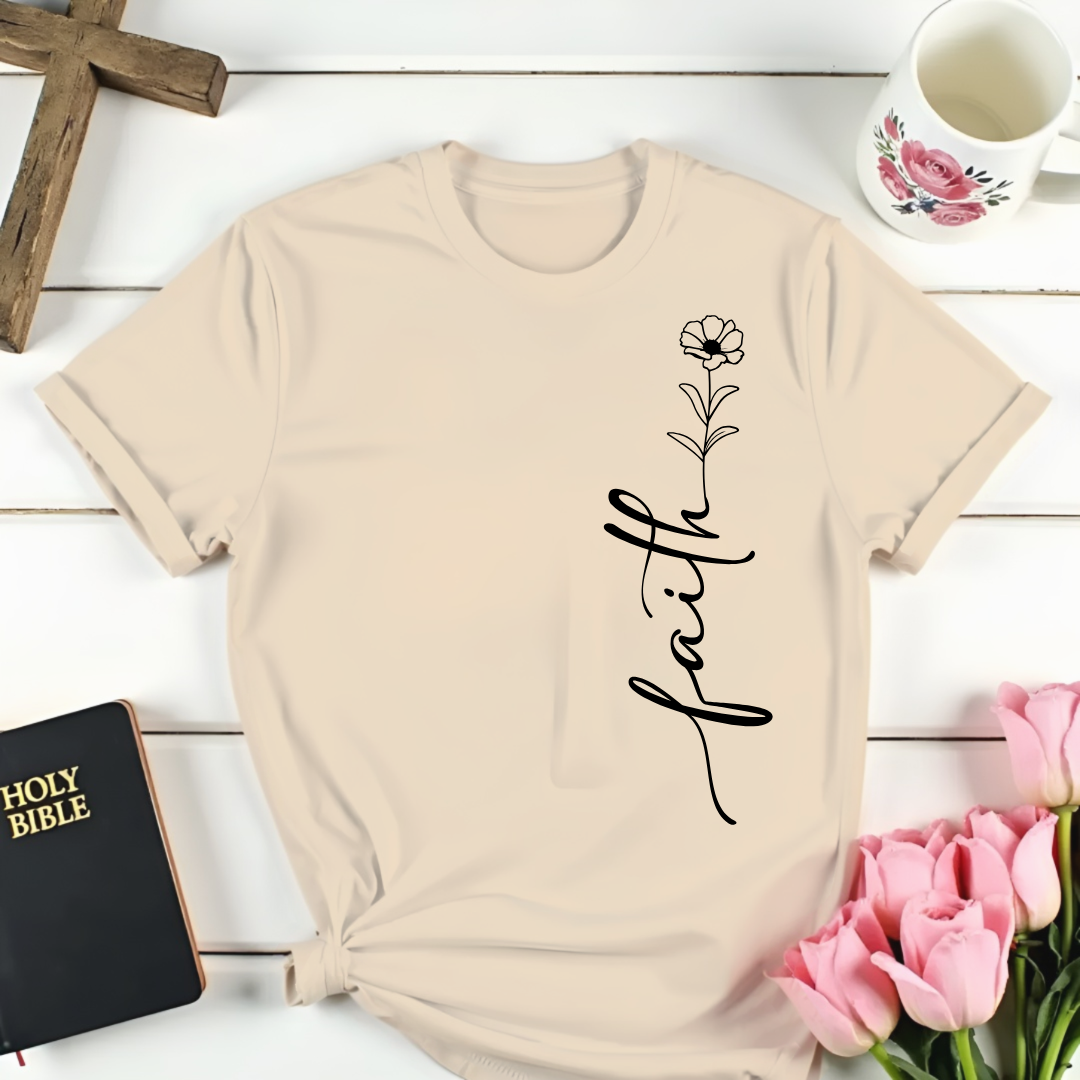 Faith Flower T-Shirt
