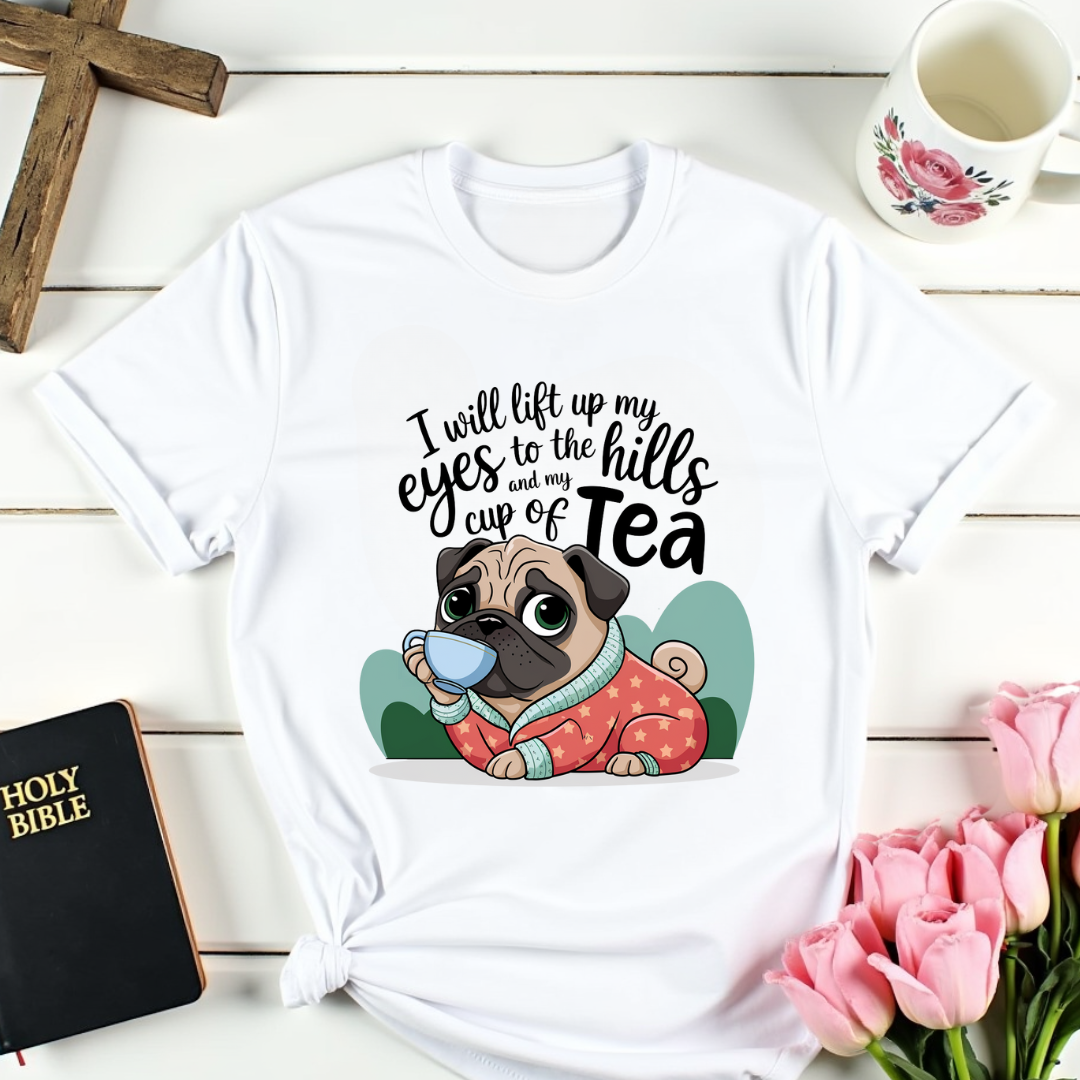 Psalm 121:1 Dog T-Shirt