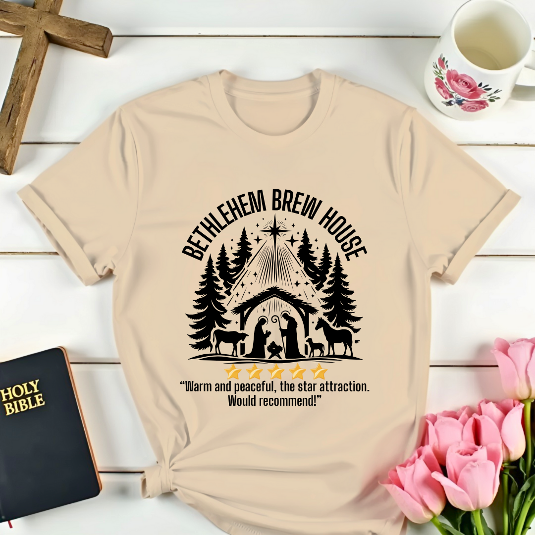 Bethlehem Brew House 5 Star Review T-Shirt