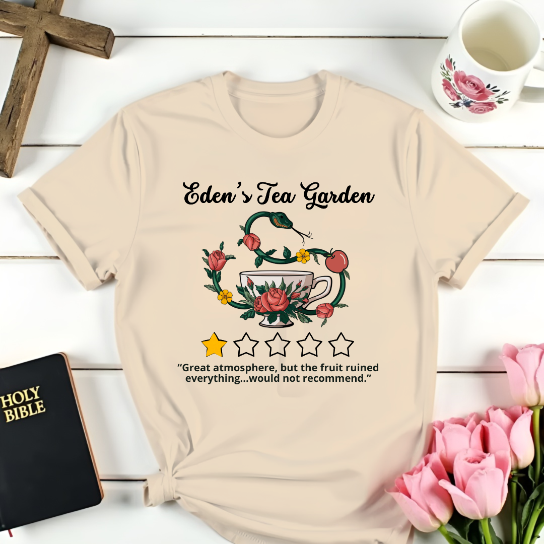 Eden's Tea Garden 1-Star Review T-Shirt