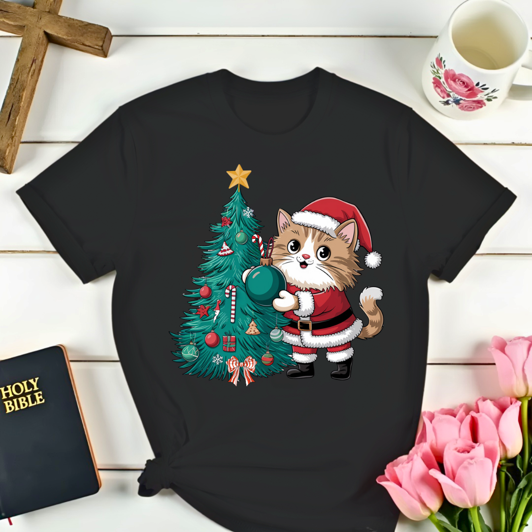 Purry Santa T-Shirt