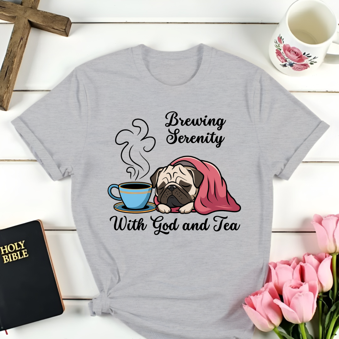 Brewing Serenity Dog T-Shirt