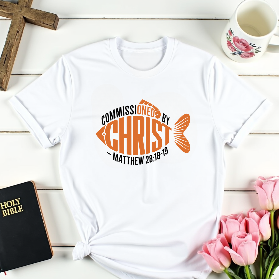 Commissioned By Christ Fish T-Shirt