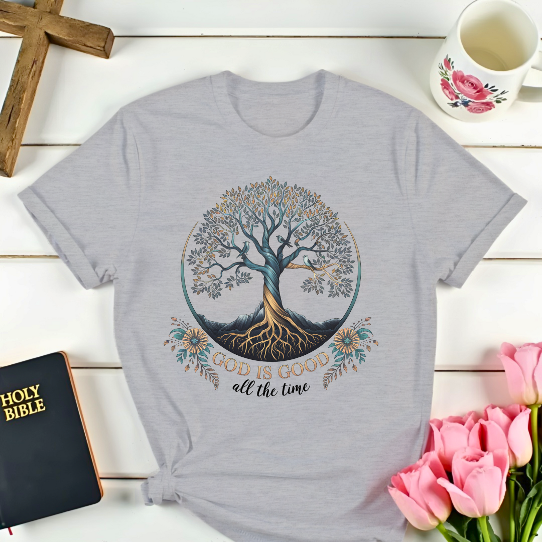 God Is Good Tree T-Shirt