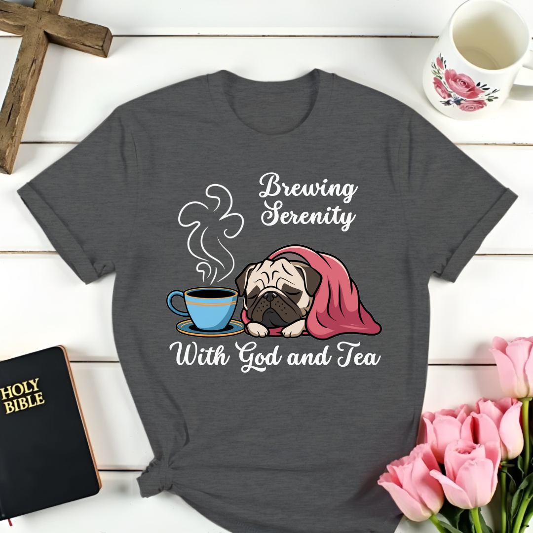 Brewing Serenity Dog T-Shirt