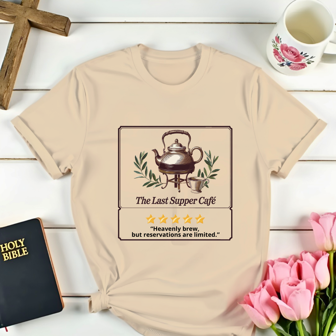 Last Supper Cafe Five Star Review T-Shirt