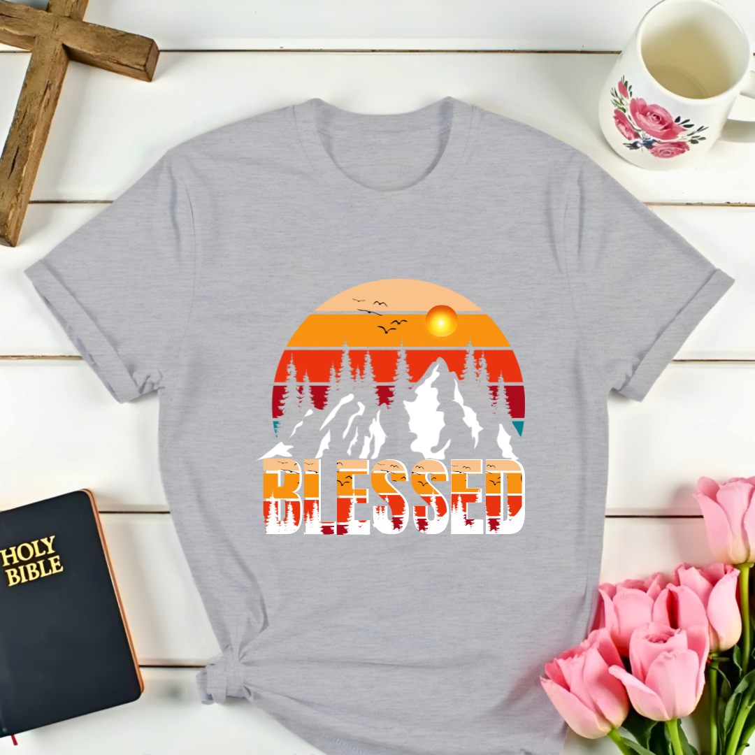 Rocky Mountains Blessed T-shirt