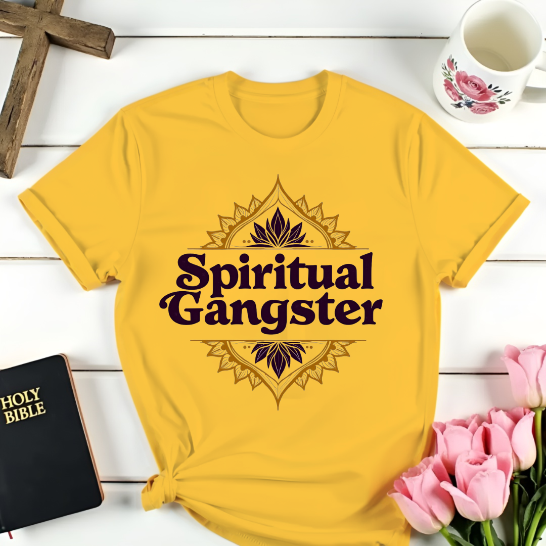 Mandala Spiritual Gangster T-Shirt