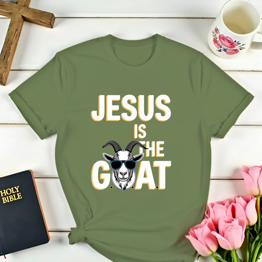 Jesus Is The G.O.A.T. T-Shirt