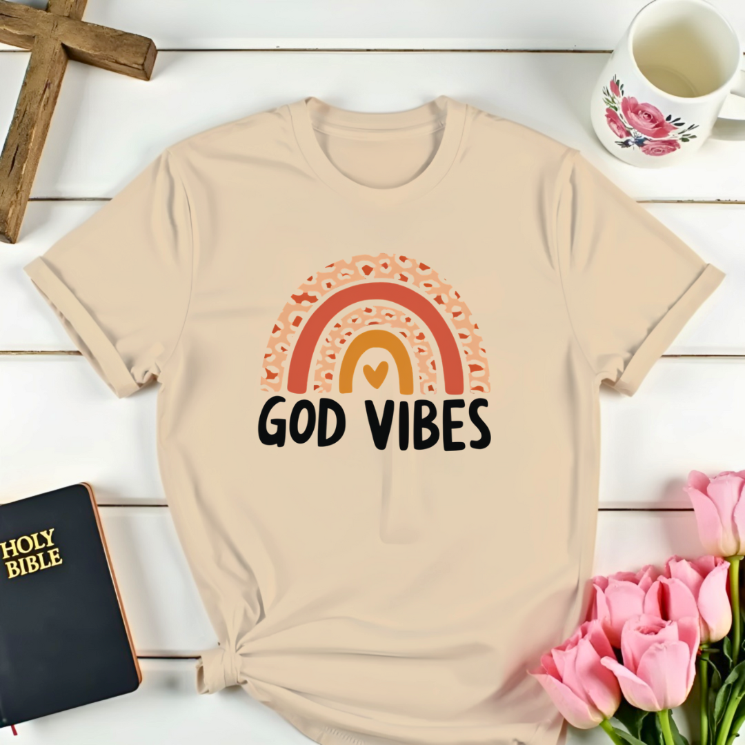 Rainbow Good Vibes T-Shirt