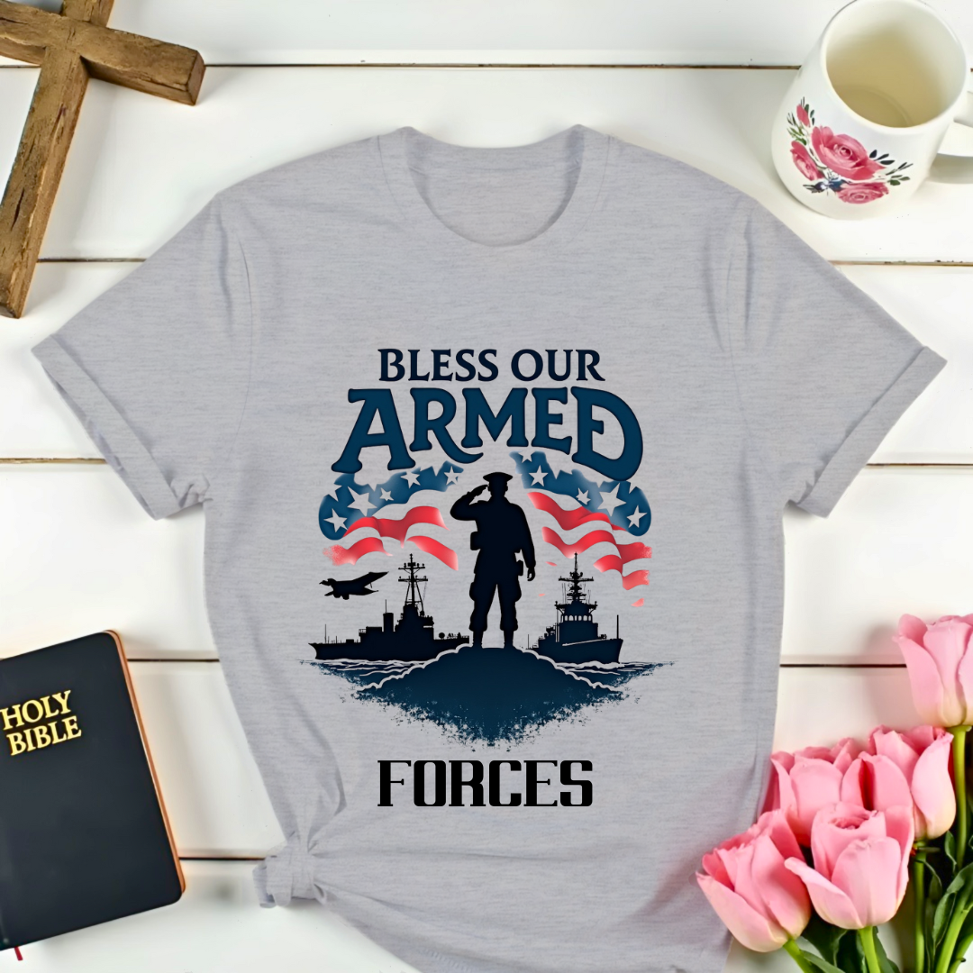 Bless Our Armed Forces T-Shirt