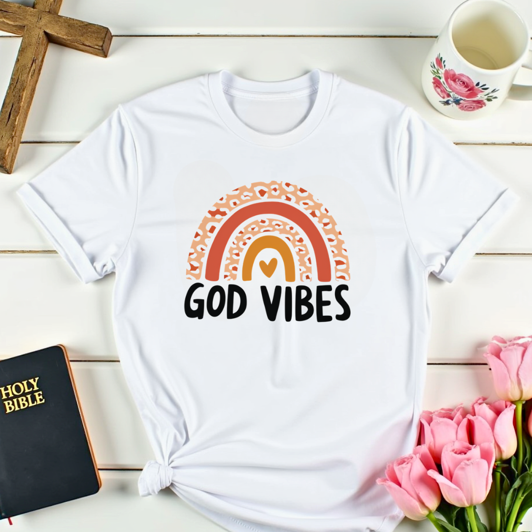 Rainbow Good Vibes T-Shirt