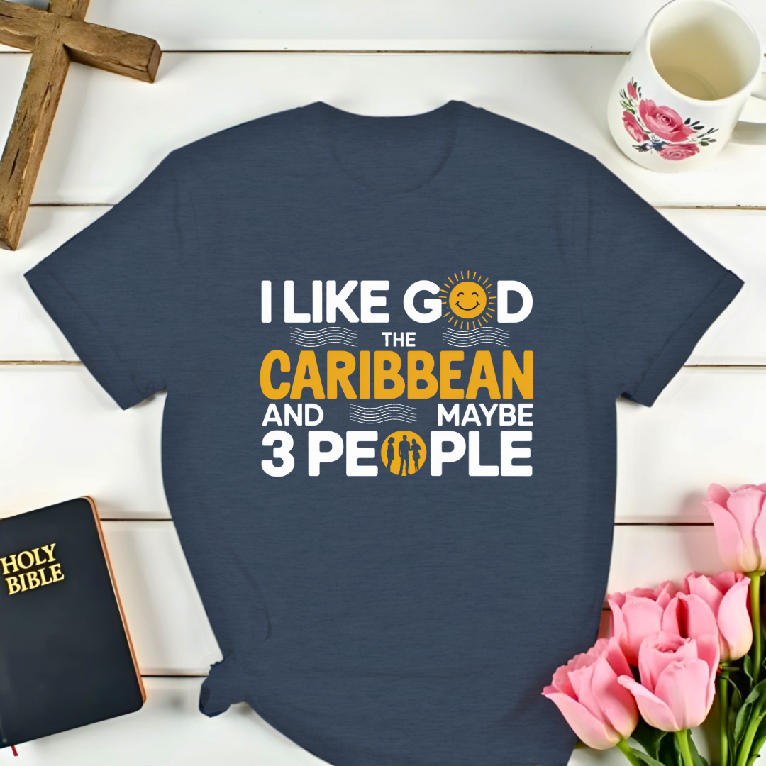 Caribbean and 3 People T-Shirt