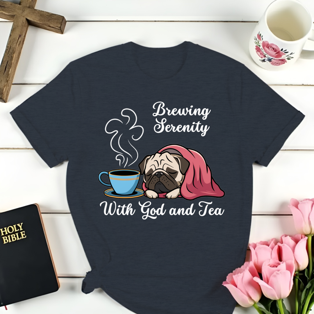 Brewing Serenity Dog T-Shirt