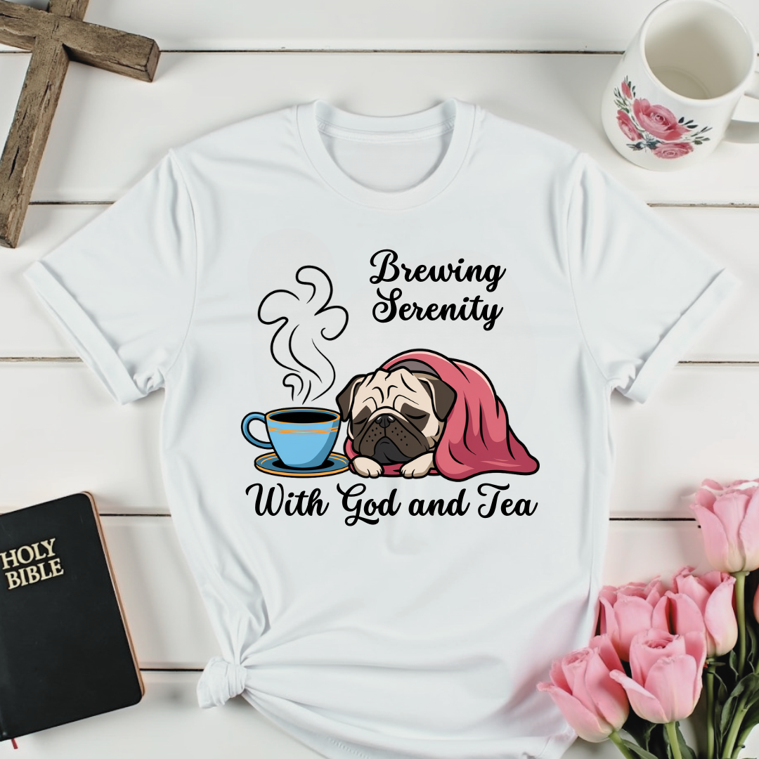 Brewing Serenity Dog T-Shirt