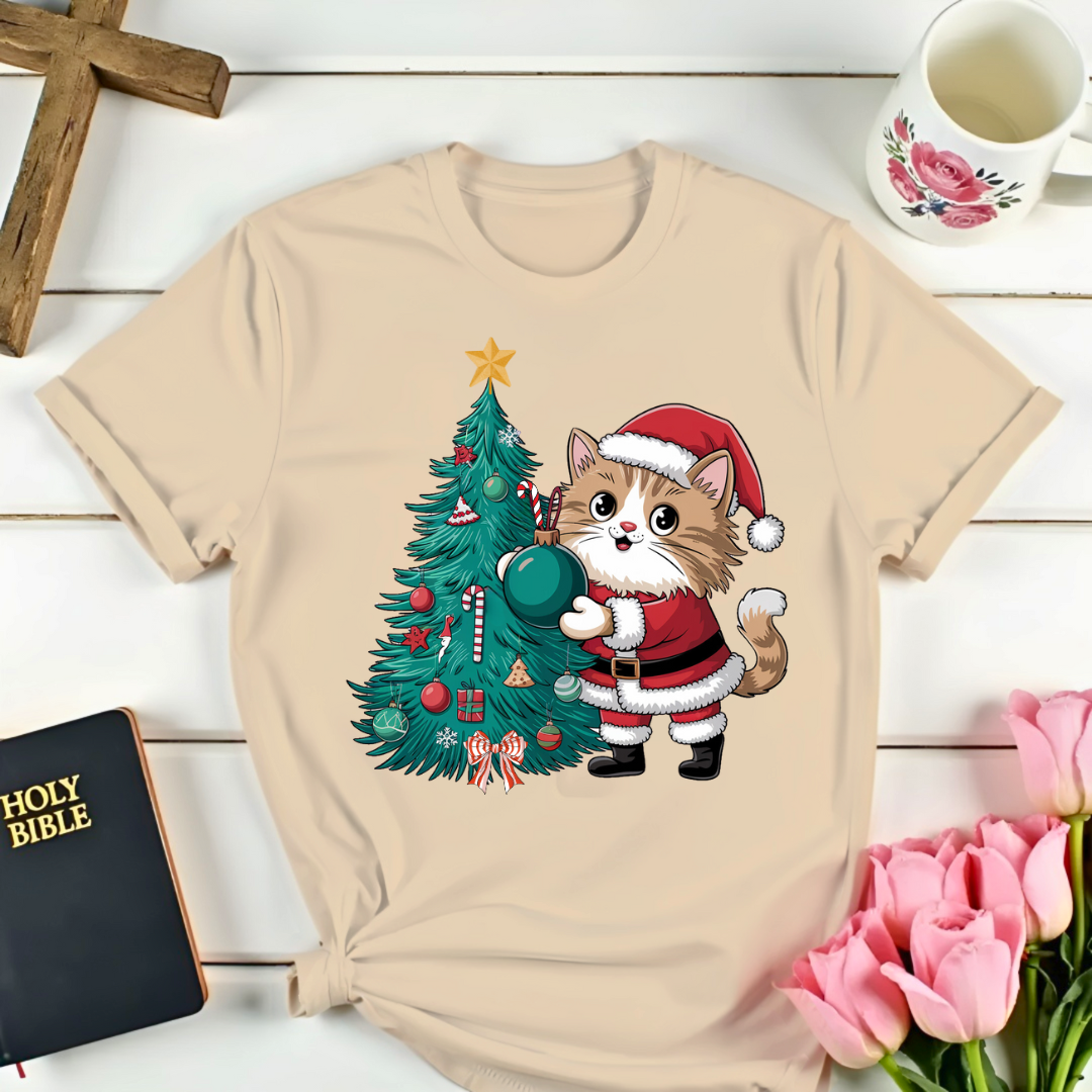 Purry Santa T-Shirt