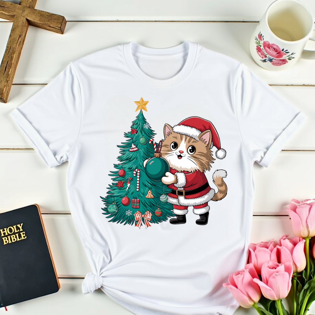 Purry Santa T-Shirt