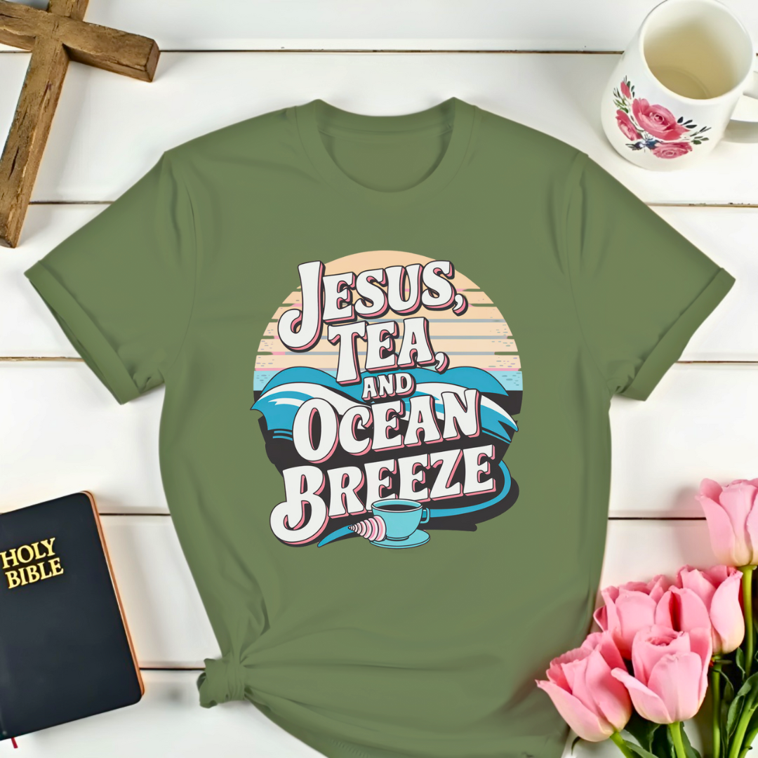 Jesus Tea Ocean Breeze T-Shirt