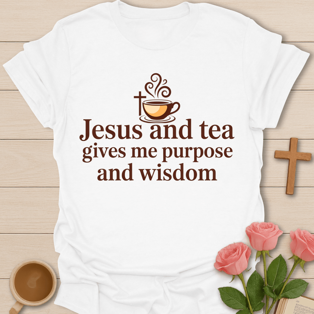 Purpose Through Christ Tea T-Shirt T-Shirt