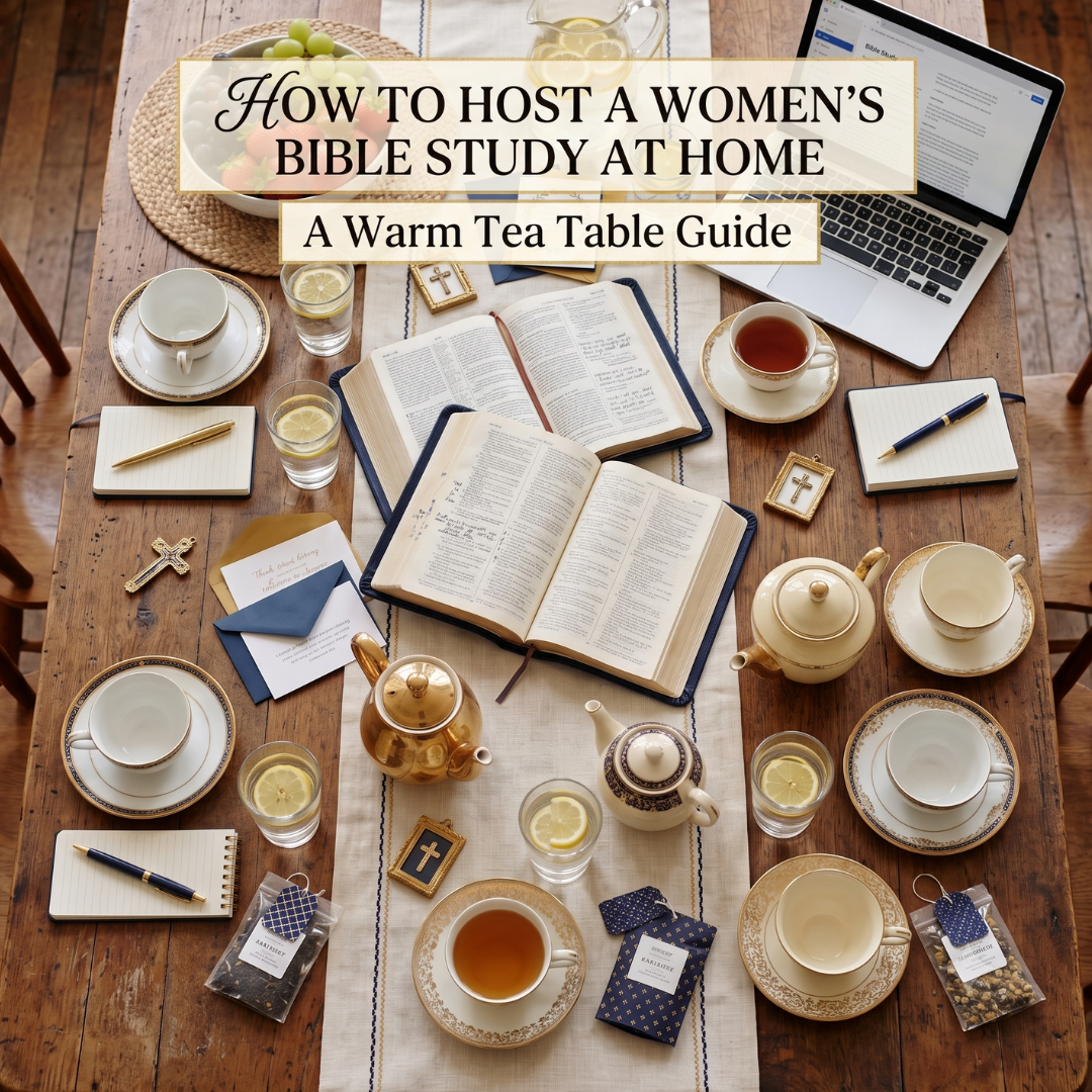 How to Host a Women's Bible Study at Home: A Warm Tea Table Guide