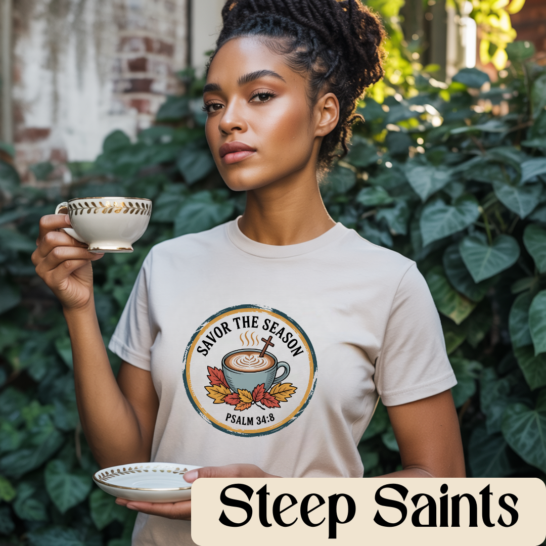 Steeped Saints T-Shirt Collection