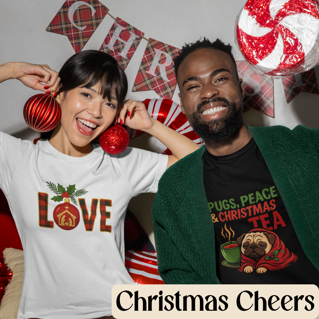 Christmas Cheer & Tea T-Shirts