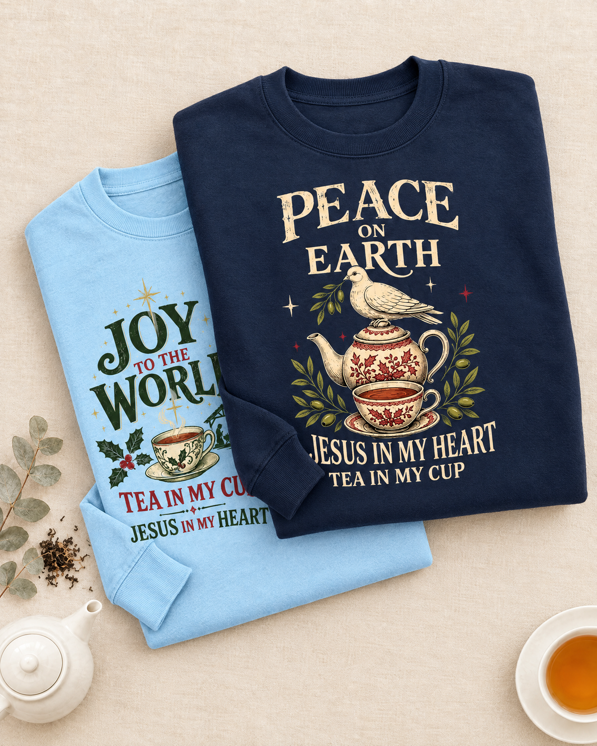 Christmas Cheer & Tea Shirt Sale