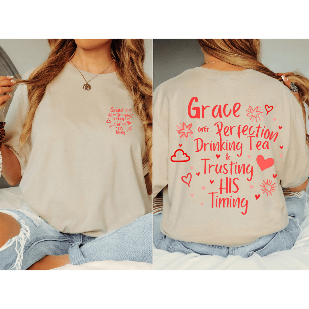 Grace Over Perfection T-Shirt - Back T-Shirt