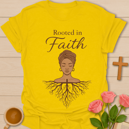 Afrohemian Rooted In Faith T-Shirt
