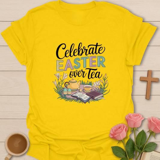 Easter With Tea T-Shirt