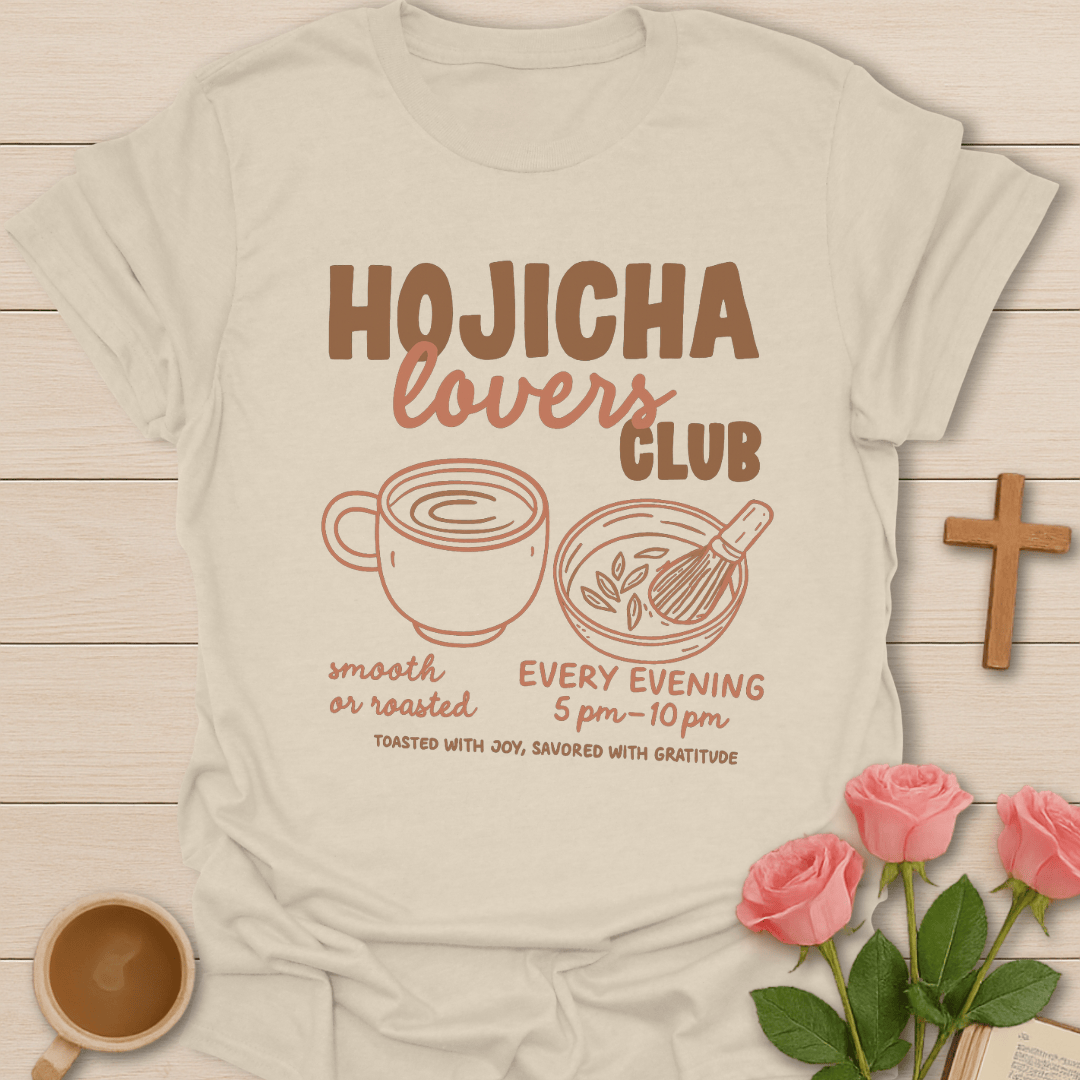 Hojicha Tea Lovers Club T-Shirt T-Shirt